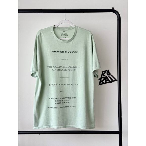 Bode x Shaker Museum T-Shirt - Picture 1 of 6